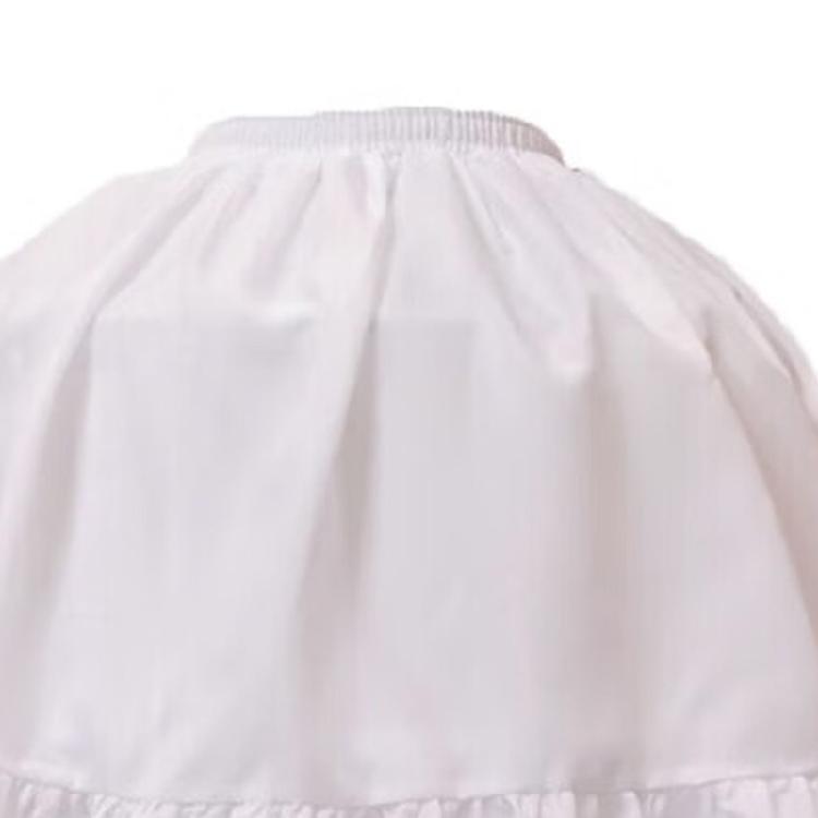 Flared Princess Petticoat Clip For Girls Wedding Easy On Off Underskirt Slip for Wedding Dress Evening Event Gowns
