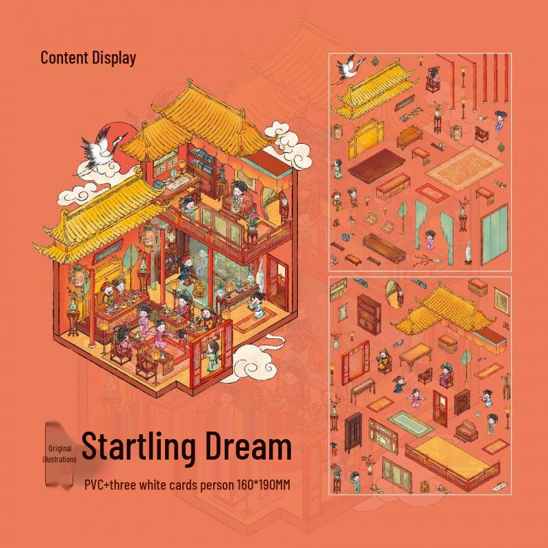 Mr. Paper Fairy Tale Book Series Flat Stickers - DIY Student Fun Pack