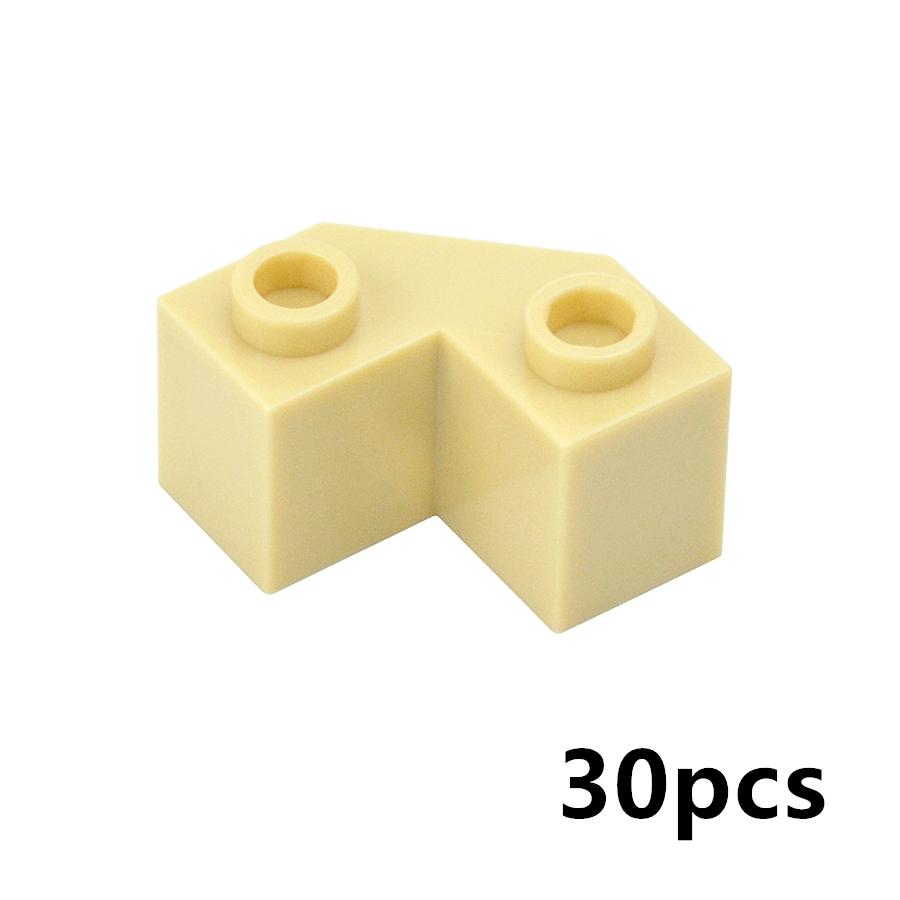 30pcs MOC Brick Parts 87620 Brick Wedge 2x2 Facet Compatible Building Block Particle DIY Assmble Kid Puzzle Brain Toy Gift