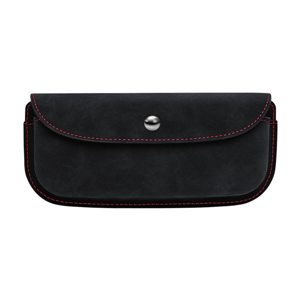 Space Saving Sunshade Storage Bag Multi-functional Vehicle Glasses Holder Ticket Card
