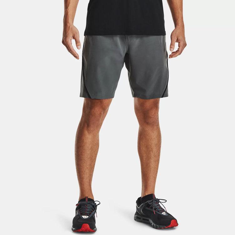 Under Armour Loose Fit Sports Casual Shorts Men shorts Peach Gray 1361437-012
