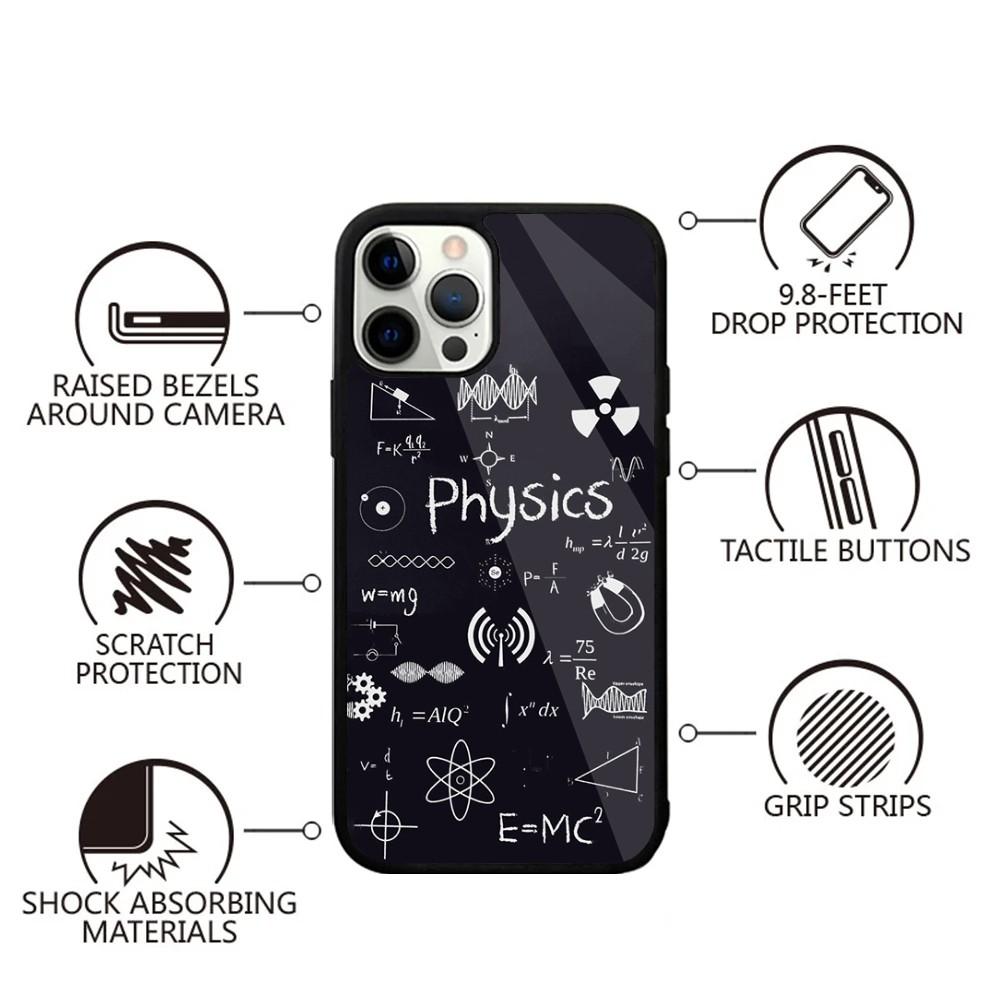

physics Chemical math formula Phone Case For iPhone 15,14,13,12,11,Plus,Pro,Max Mini Magsafe Magnetic Wireless Charging iPhone13PROMAX