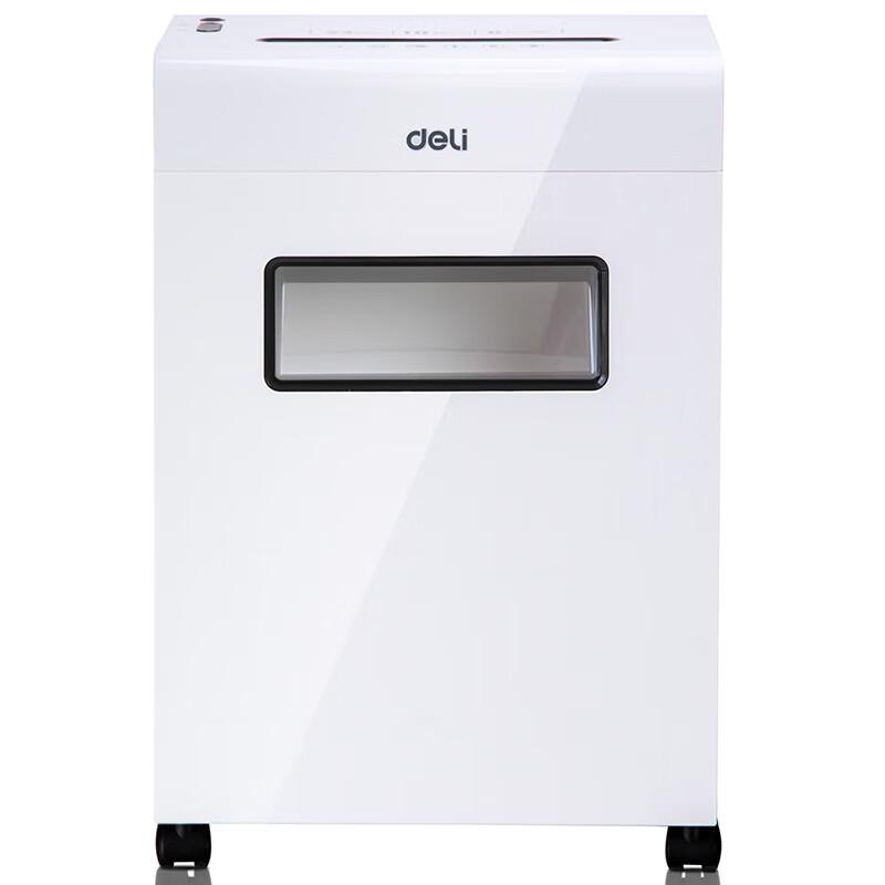 

Deli 9903 12-Sheet Cross-Cut Office Shredder with 23L Bin CN plug (adapter included)