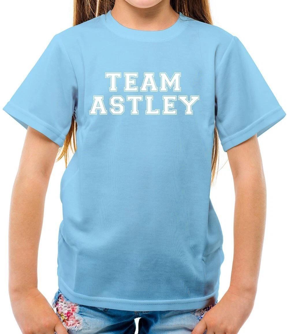 Team Astley - Kids T-Shirt - RICK MUSIC POP TOUR LOVE GIG FESTIVAL 100