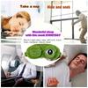 1pc/2pcs/3pcs Green Frog Cartoon Cute Eye Mask Sad 3D Eye Mask Sleeping Rest Sleeping Fun Adult Unisex Gift