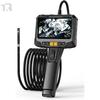 Inspection Borescope 360° Steering Industrial Endoscope Camera 8mm 5"IPS Screen Single&Dual Lens 1080P For Car Engine Pip