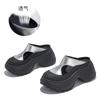 Baotou slippers women's 2025 summer new thick-bottomed heightening muffin versatile sandals women's casual and fashionable half-drag