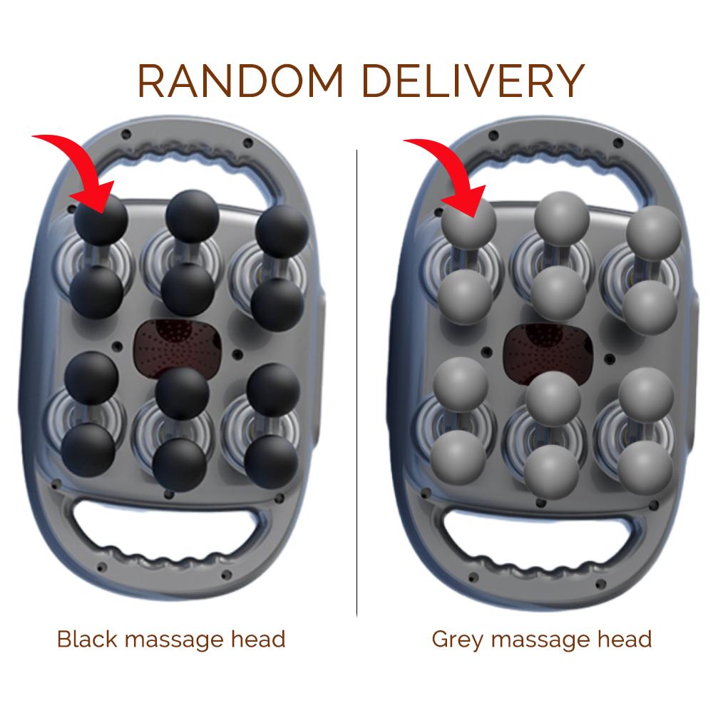 12-Head Fascia Gun High Frequency Vibration Body Massage Gun Back Massager Waist Massager Neck Shoulder Thigh Fascia masajeador