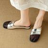 Mules Shoes Mesh Breathable Flat Women's Slippers and Ladies Sandals Designer Luxury Original New Fashion High Quality 39 Slides