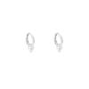 Exquisite Diamond-encrusted Zircon Earrings Women's New Light Luxury Niche High-end Temperament Ear Buckles Personalized Earrings Earrings