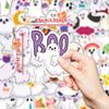10/30/50PCS Cartoon Ghost PVC Sticky Sticker Aesthetic DIY Decoration Scrapbooking Hand Accounting Stationery Supplies