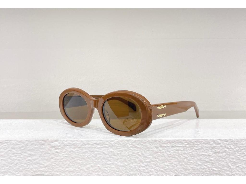 Arc de Triomphe CL40194U Retro Cat-Eye Oval Sunglasses