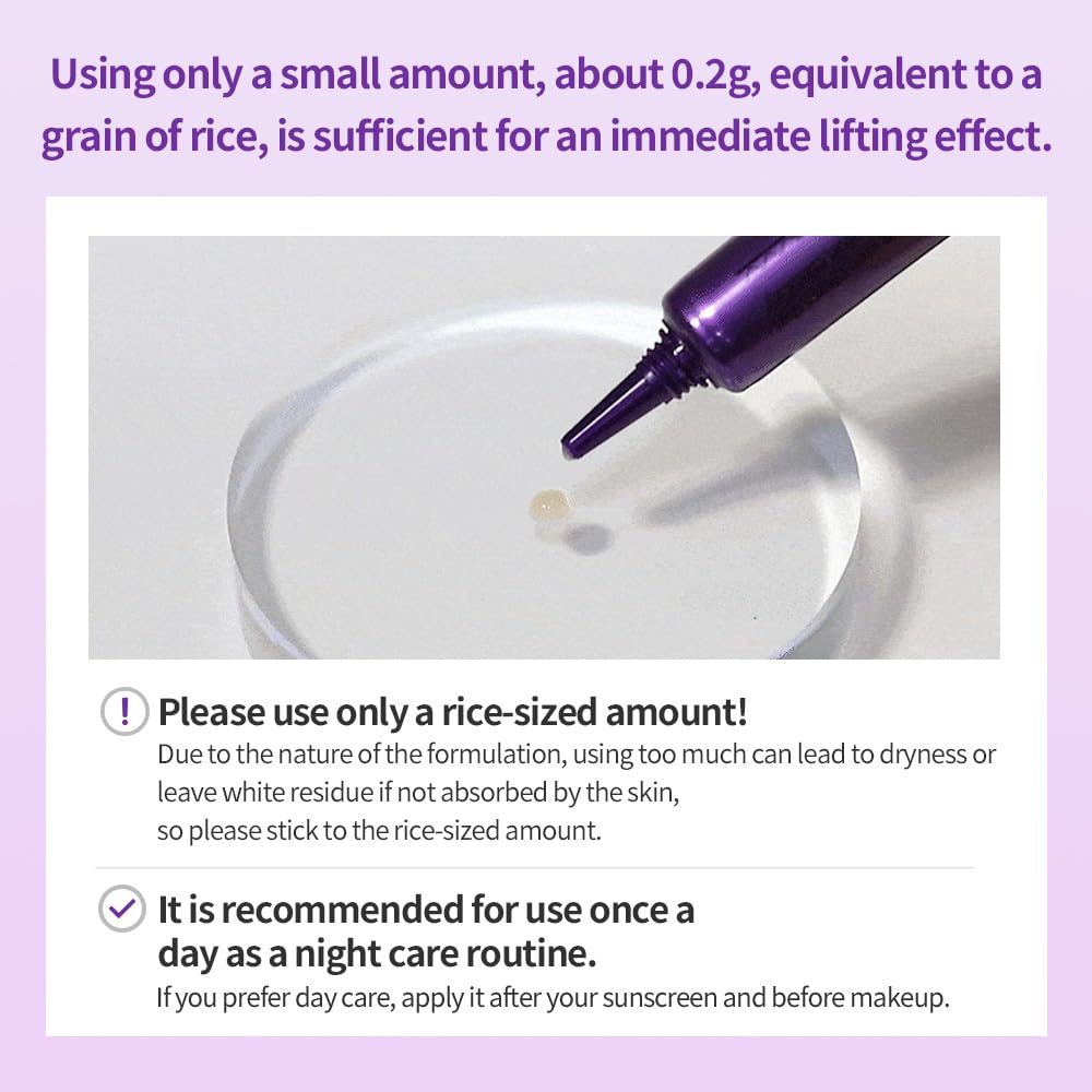 COSCELL Retinol Lifting Eye Back Cream Eye Firming Korean Cosmetics 60-Second Volume! 10ml, Area, Skin,