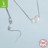 Bead Collarbone Chain Pendant Necklace, Simple, Fashionable And Elegant 925 Sterling Silver Necklace.