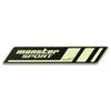 MONSTER SPORT MS 284 X 48mm Decal High-Brightness Glow-in-the-Dark Sticker, Dress-Up 896184-0000M