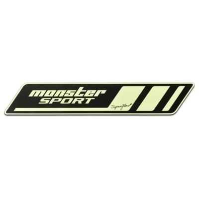 MONSTER SPORT MS 284 x 48mm Aufkleber Hochleuchtend Leuchtet im Dunkeln, Dekorationsaufkleber 896184-0000M