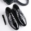 Preferred new leather shoes men's casual shoes business dress office shoes men's 464748 large size shoes