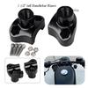 X95-Black 1In Handlebar 1 1/2In Risers For  Dyna Softail Sportster XL 883 1200 Replacement