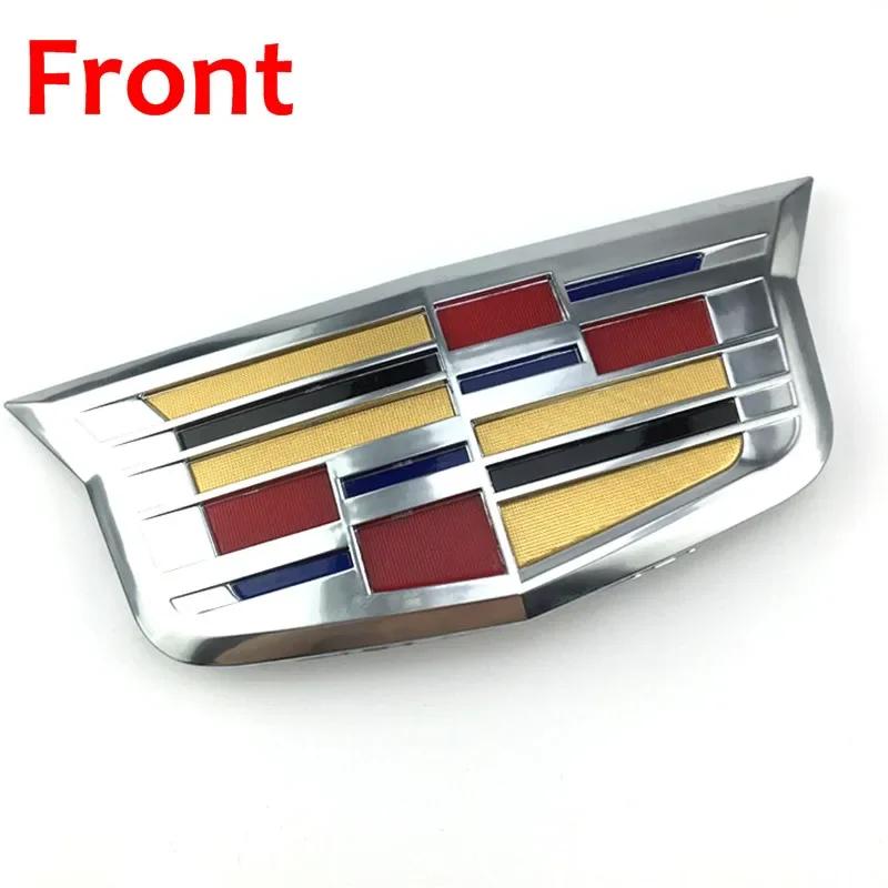 AABHT1 Griglia Anteriore in ABS Emblema Portellone Adesivo per Cadillac XTS XT5 XT6 ATSL SRX CT4 CT5 CT6 Escalade Decorazione Esterna Auto