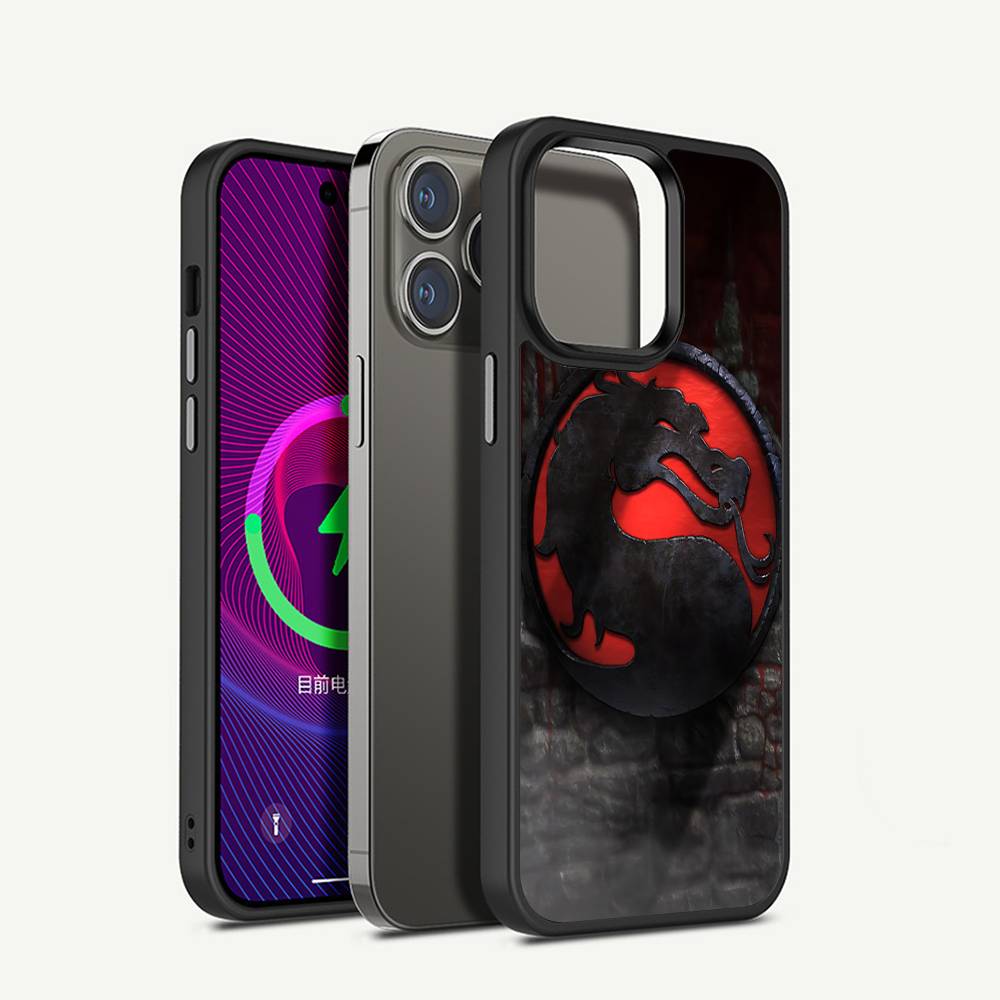 Classic Vintage M-Mortal K-Kombat Magnetic Wireless Phone Case For IPhone 17 16 15 14 13 12 11 Pro Max Plus Mag Phone Cover