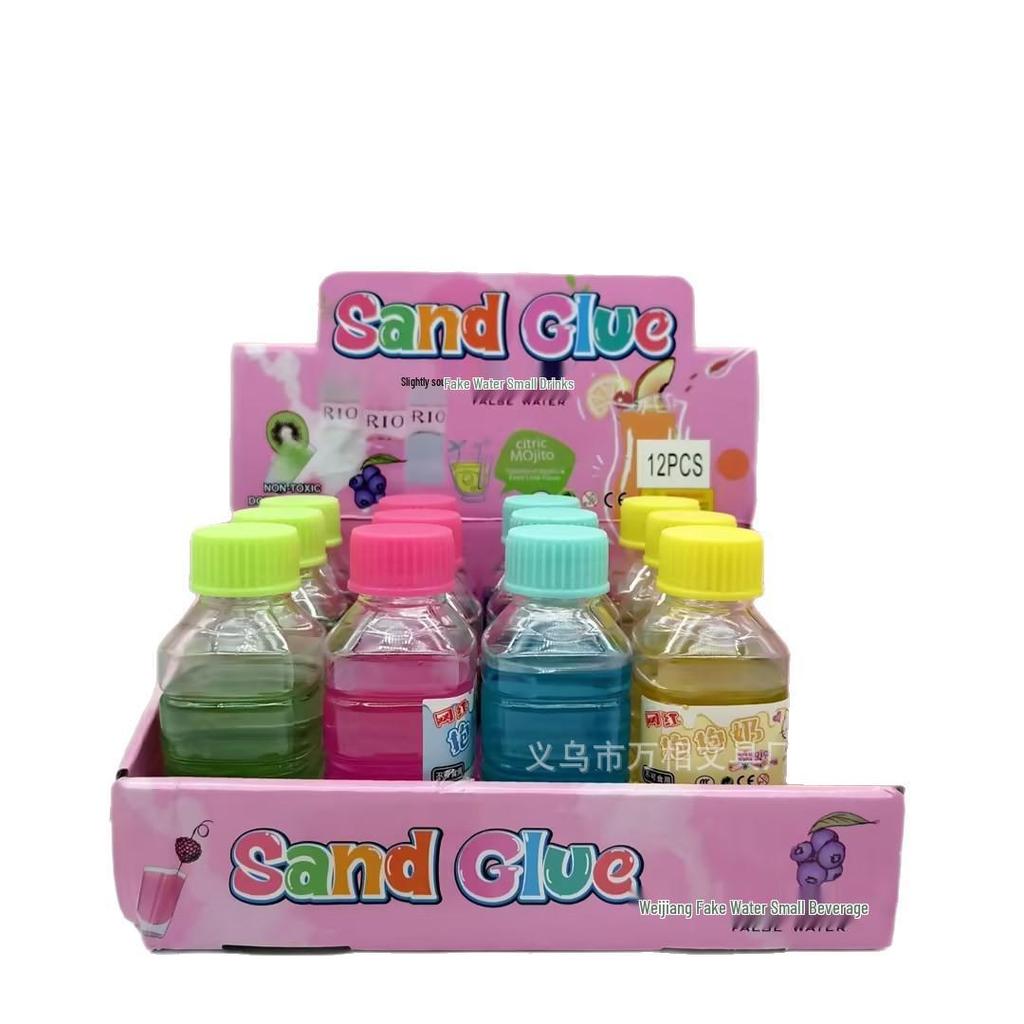 DIY Slime Toy - Fake Water, Sandpaper Glue, Non-Sticky Beverage for Kids