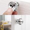 10pcs Furniture Handles Crystal Cabinet Handles Zinc Alloy Crystal Glass Handles Wardrobe Handles