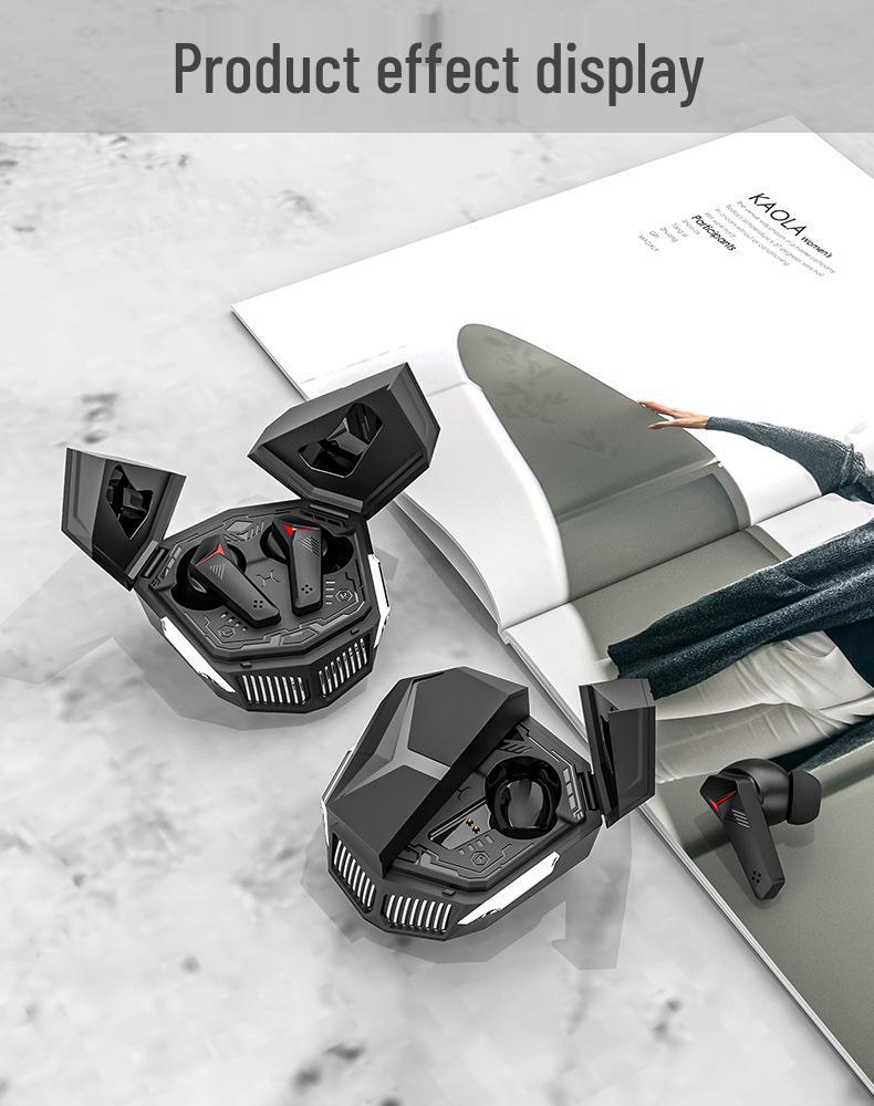 DX-26 Fones de Ouvido Sem Fio Bluetooth TWS Estilo Mecha para eSports