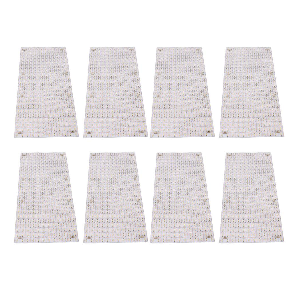 20 Sets LED Backlight Sheet 288 Warm and 288 Cool White Beads 48W Flexible Cuttable Light Panel with Connectors