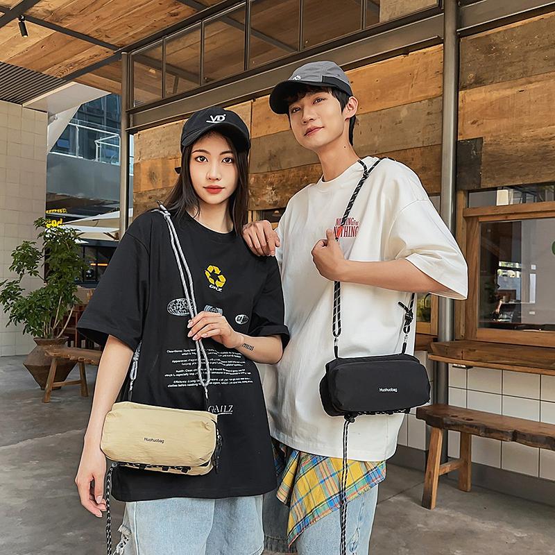 Small Square Bag Women's Shoulder Bag Men's Sports Crossbody Bag