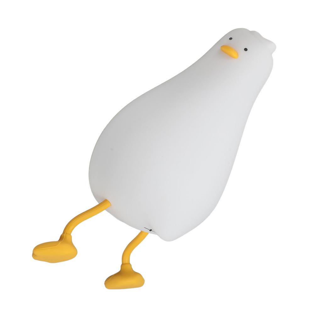 Enten Schlaflicht Silikon Niedlich Tierförmig USB Wiederaufladbar Mini Klatsch Nachtlicht