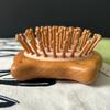 BEPAN Portable Cat Air Cushion Massage Comb Sandalwood Air Cushion Comb Cute Kitten Air Bag Combs Hair Styling Ring Scalp Massage Comb