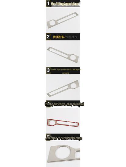 16 Models Touran L Cigarette Lighter Ashtray Decorative Cover - Interior Accessory