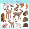 Wildlife Animal Pvc Static Models For Home Decor Gift For Nature Enthusiasts