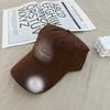 New Ins Style Baseball Cap Female Simple Letters Versatile Face Small Soft Top Sunshade Cap Male
