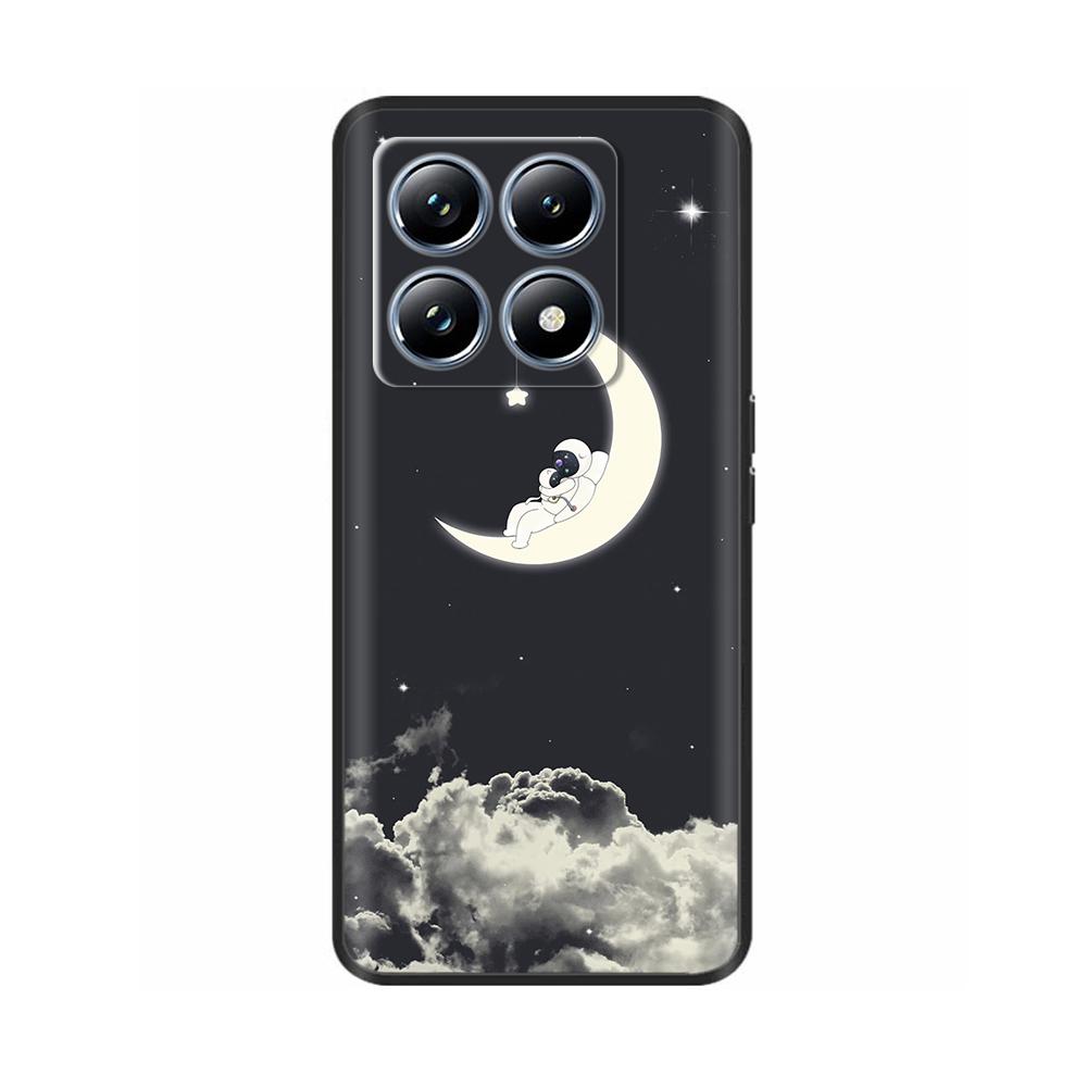 For Xiaomi Mi 14T Pro Case Soft Liquid Silicone Protection Back Cover for Xiaomi 14T Pro Mi14T 5G Cases Painted Cartoon Fundas