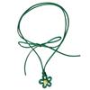 Acrylic Plum Blossom Charm Clavicle Chain Hollow Flower Choker Wedding Party