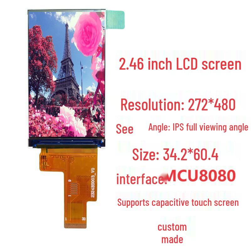 2" HD LCD TFT Display, 240x320 IPS, MCU8080 Interface