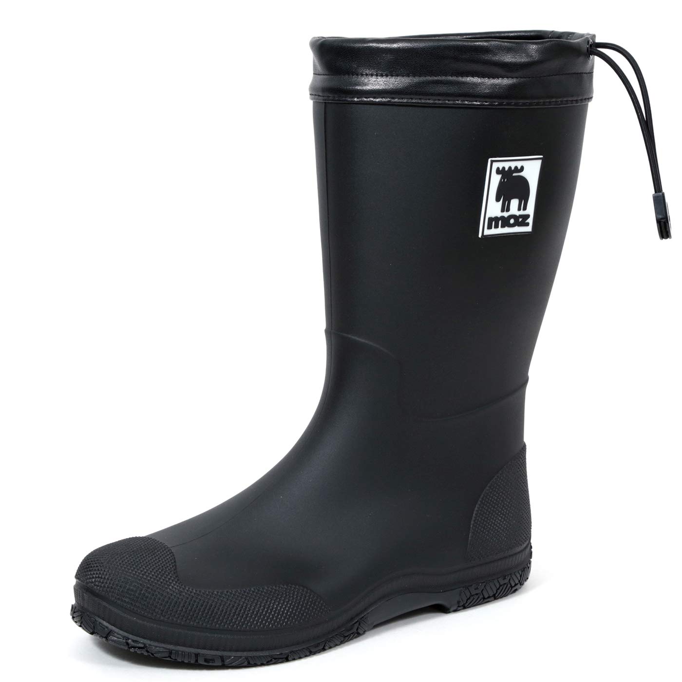 

Дождевик с сумкой для обуви и оригинальными 25-сантиметровыми сапогами [Mozu], упаковываемый, складной, портативный, женский, стелька, черный, чёрный