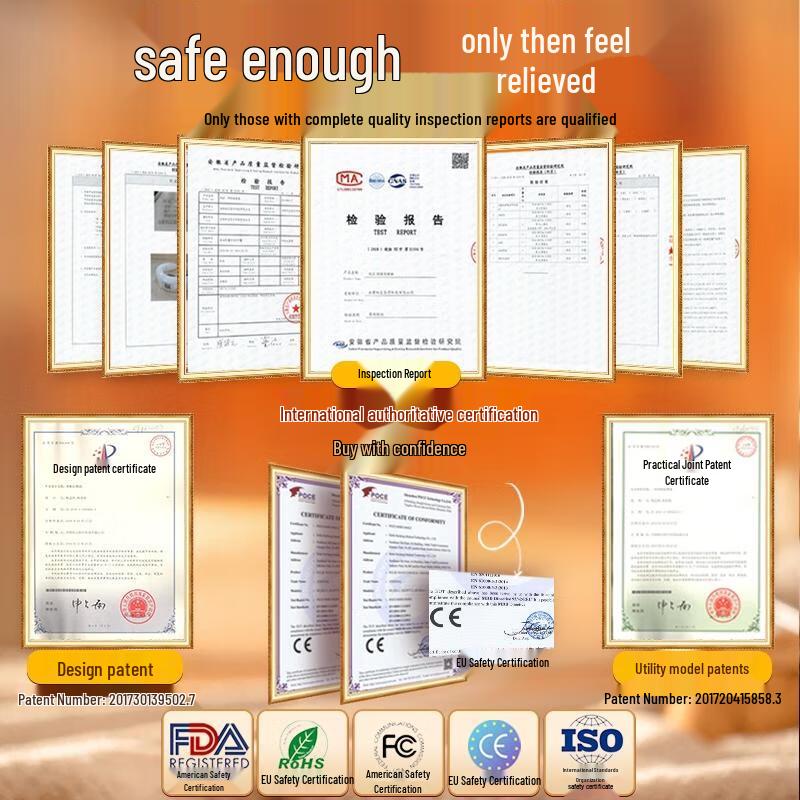 Hozheng Pulse Wave Neck Massager CN Plug (adapter Included)