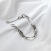 Diy Jewelry Accessories Stainless Steel Oval O-Chain 8-Character Chain Cross Chain Bracelet Necklace Titanium Steel Finished Chain