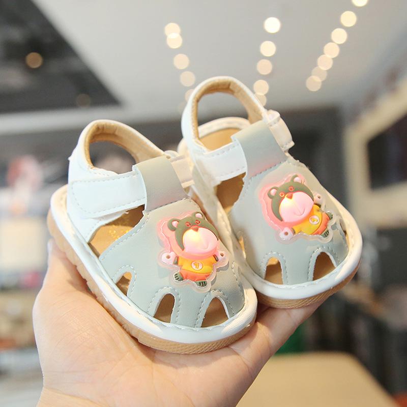 Baby Walking Shoes, Soft-soled Sandals, Children s Shoes for Boys and Girls, Baby Shoes with Lights 17