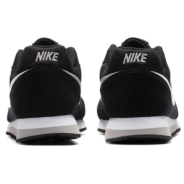 Nike MD Runner 2 GS Svart Hvit Barnesko Ulvegrå 807316-001