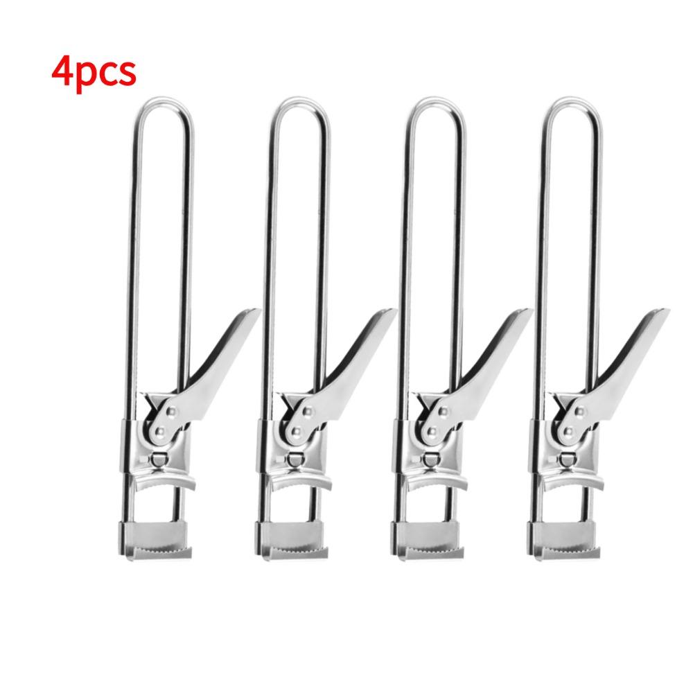 Adjustable Multi-Function Bottle Opener Stainless Steel Lids Off Jar Opener Screw Can Opener Wine Opener Kitchen Accessories