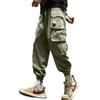 Overalls men's spring and summer trendy brand loose large size casual pants youth fashion multi-pocket leggings