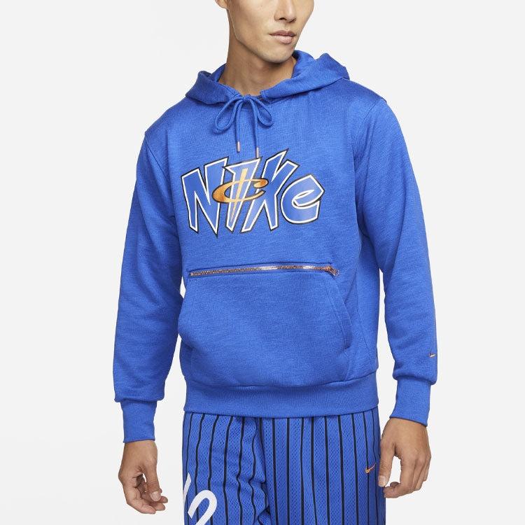 Nike Sweatshirts Men's Blue Hooded Moderate Regular DA5990-480