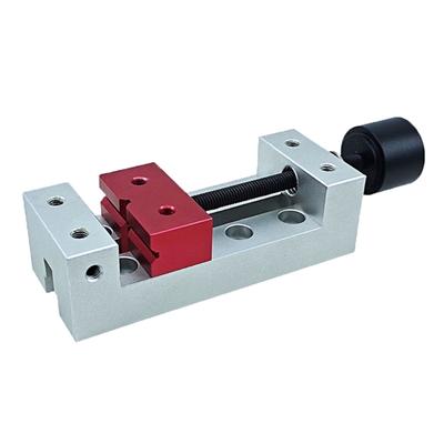 Sturdy Machines Vise Tool Aluminum Flat Clamp Mini Drill Press Vice Benches Vise for Parallel Table and DIY Carving