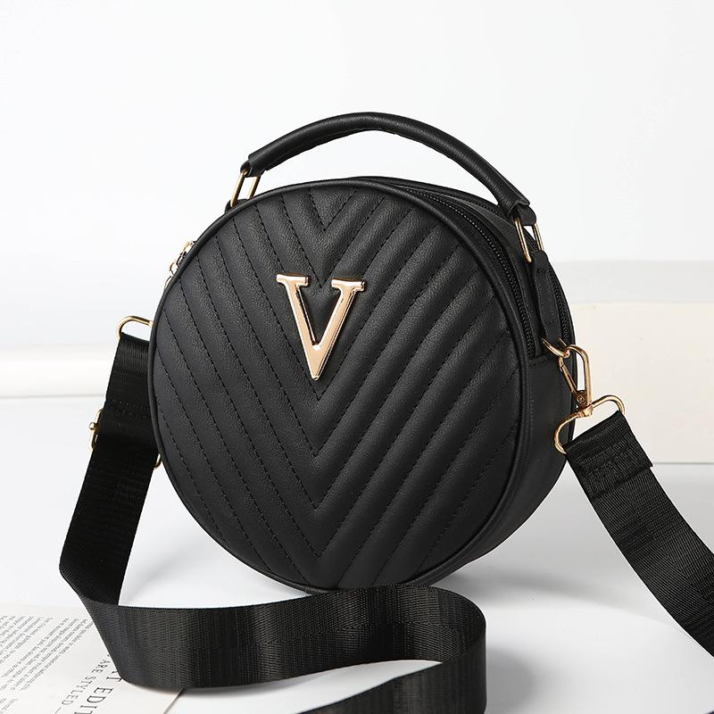 Handbag, Mobile Phone Bag, Single-shoulder Crossbody Bag, Fashionable Diamond-shaped Small Round Bag