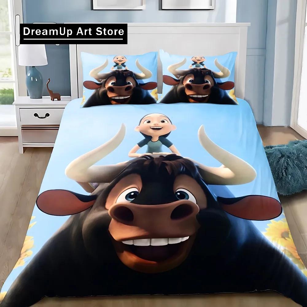 Cute Animal F-Ferdinand Printed Bedding Set Boys Girls Twin Queen King Size Duvet Cover Pillowcase Bed boys Adult Birthday Gifs
