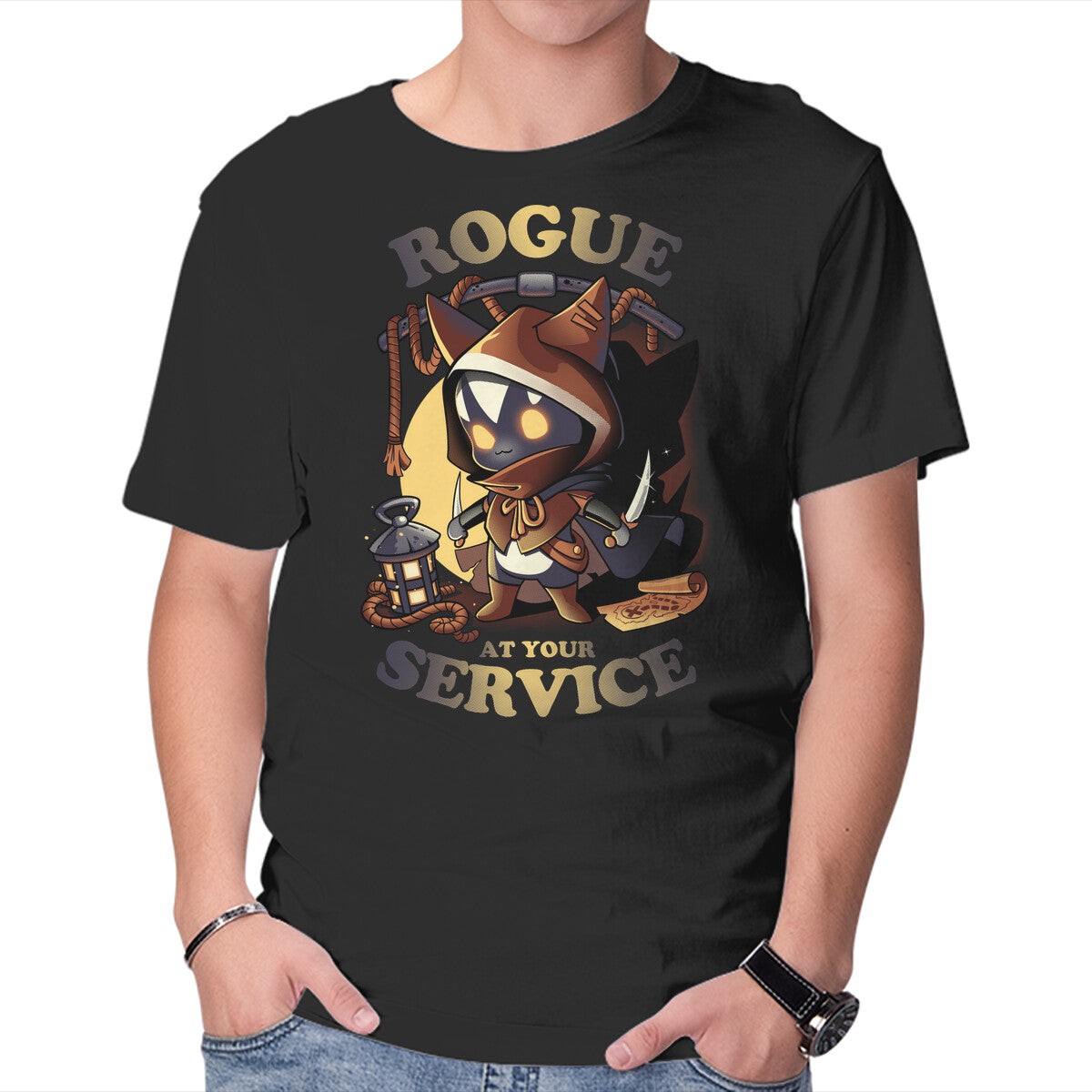 Unisex Crew Neck T-Shirt Rogue s Call Graphic Short Sleeve Casual Tee XXL