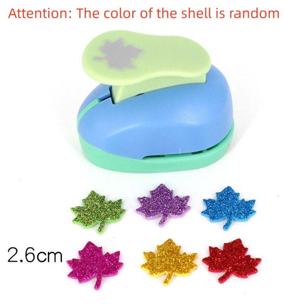 7*6*4cm Flower Furador Random Color DIY Embossing Punches DIY Paper Cut Puncher  for Card